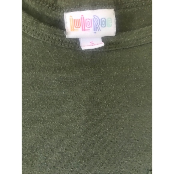 Lularoe Olive Green Carly - Picture 5 of 5